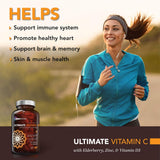 OmniBiotics Vitamin C Supplement tablet close-up