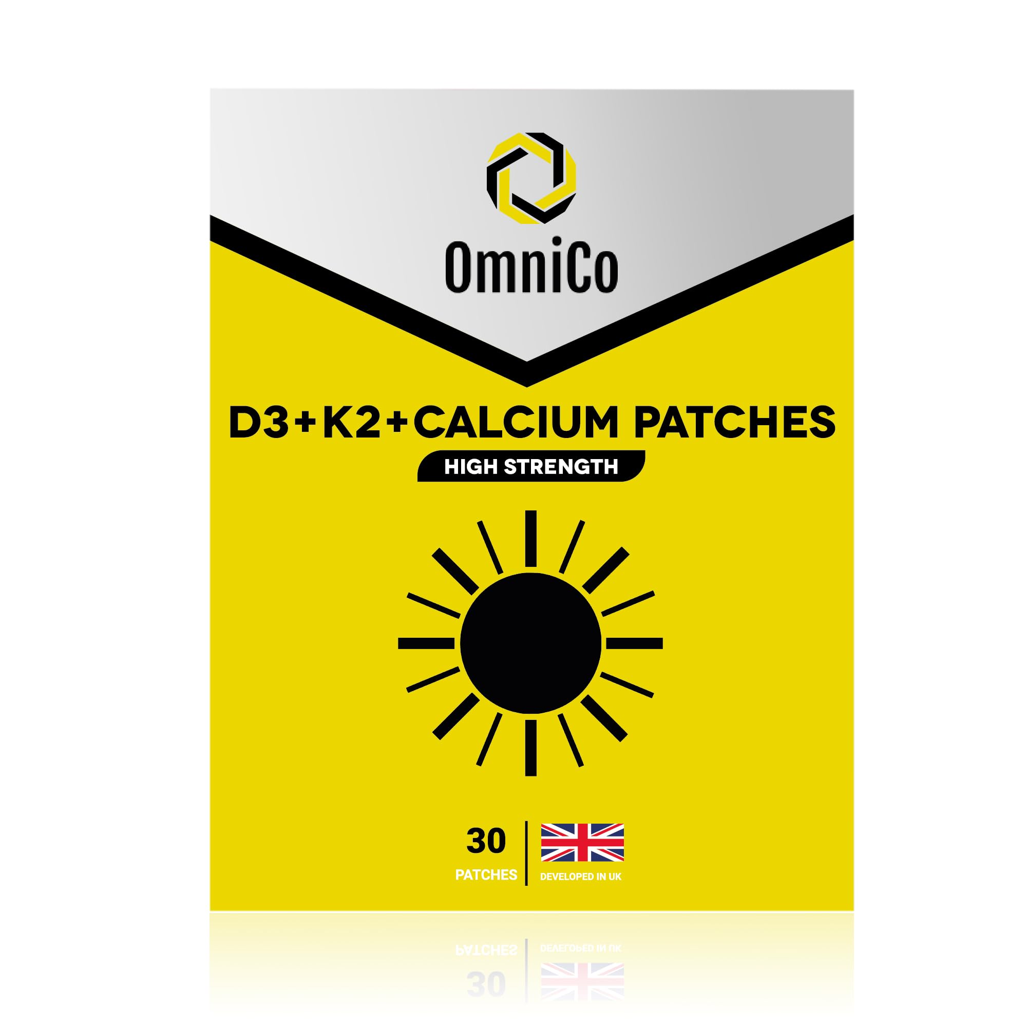 OmniCo Calcium Supplement 18g packaging front view