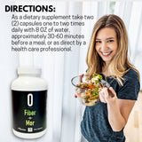 Omnitrition Fiber-N-Mor supplement capsules with dosage information