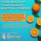 Omnitrition Fiber-N-Mor supplement packaging with label details