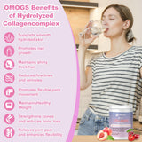 OMOGS Collagen Powder 91g with organic peach and cherry extracts