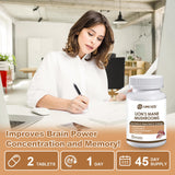 OMOGS Mushroom Supplement Blend 104g side view