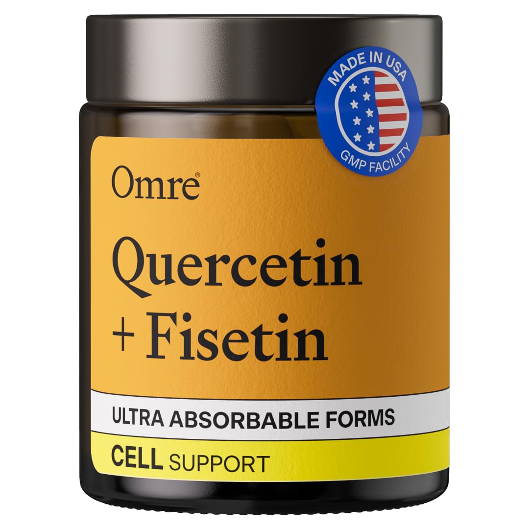 OMRE Quercetin and Fisetin Supplement front view