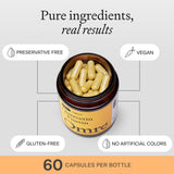 OMRE Quercetin and Fisetin Supplement with measuring spoon