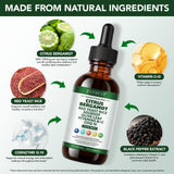 OMZOK Red Yeast Rice Liquid Supplement ingredients list