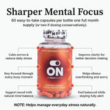 ON BY PSICOESPACIO Dietary Nutritional Supplement label details