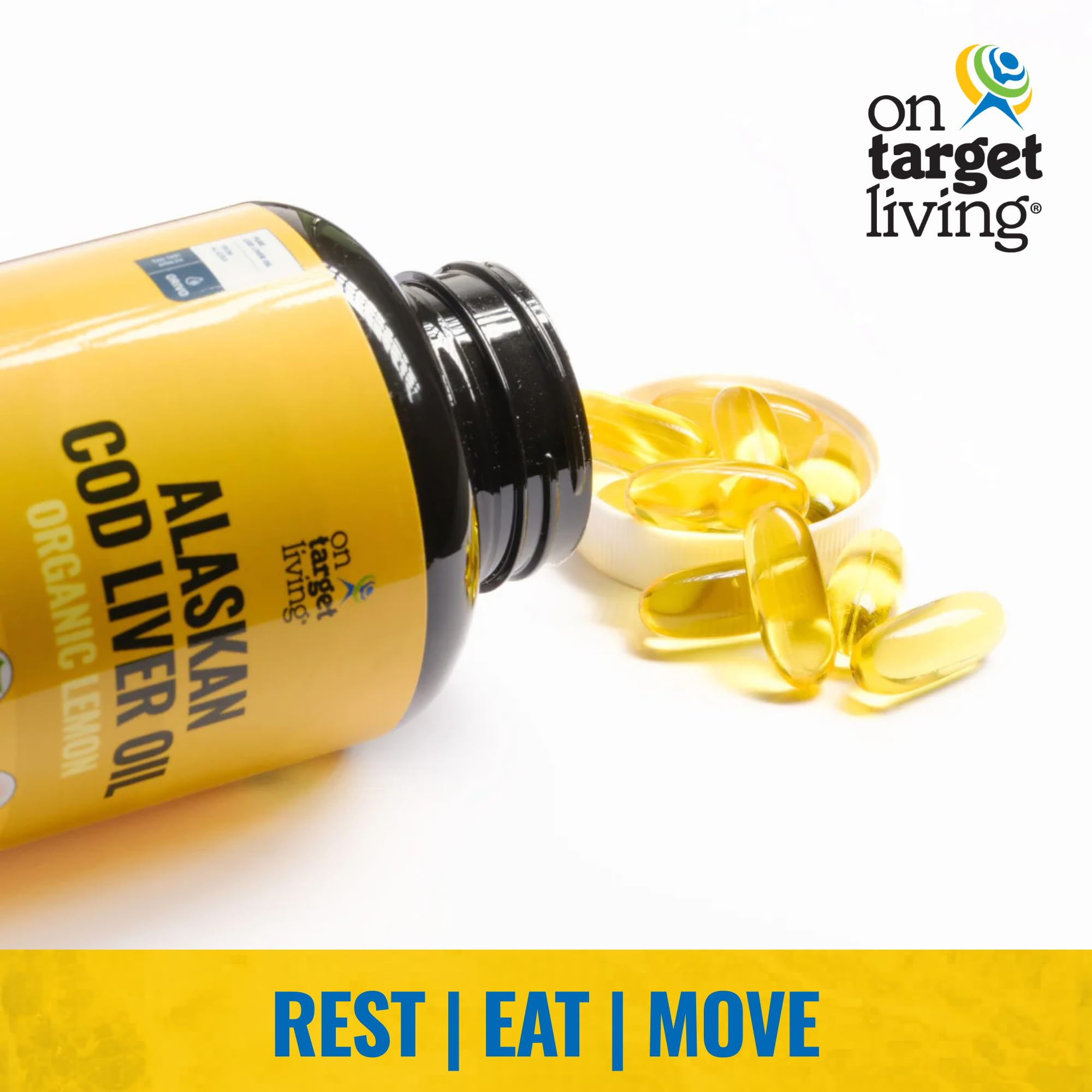 On Target Living Alaskan Cod Liver Oil nutritional information