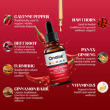 ONAISE Cayenne Herbal Supplement 290g packaging