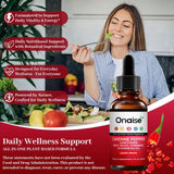 ONAISE Cayenne Pepper Drops bottle with dropper