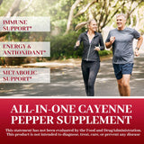 ONAISE Cayenne Pepper Drops lifestyle scene with glass