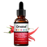 ONAISE Organic Cayenne Pepper Supplement front view 150g