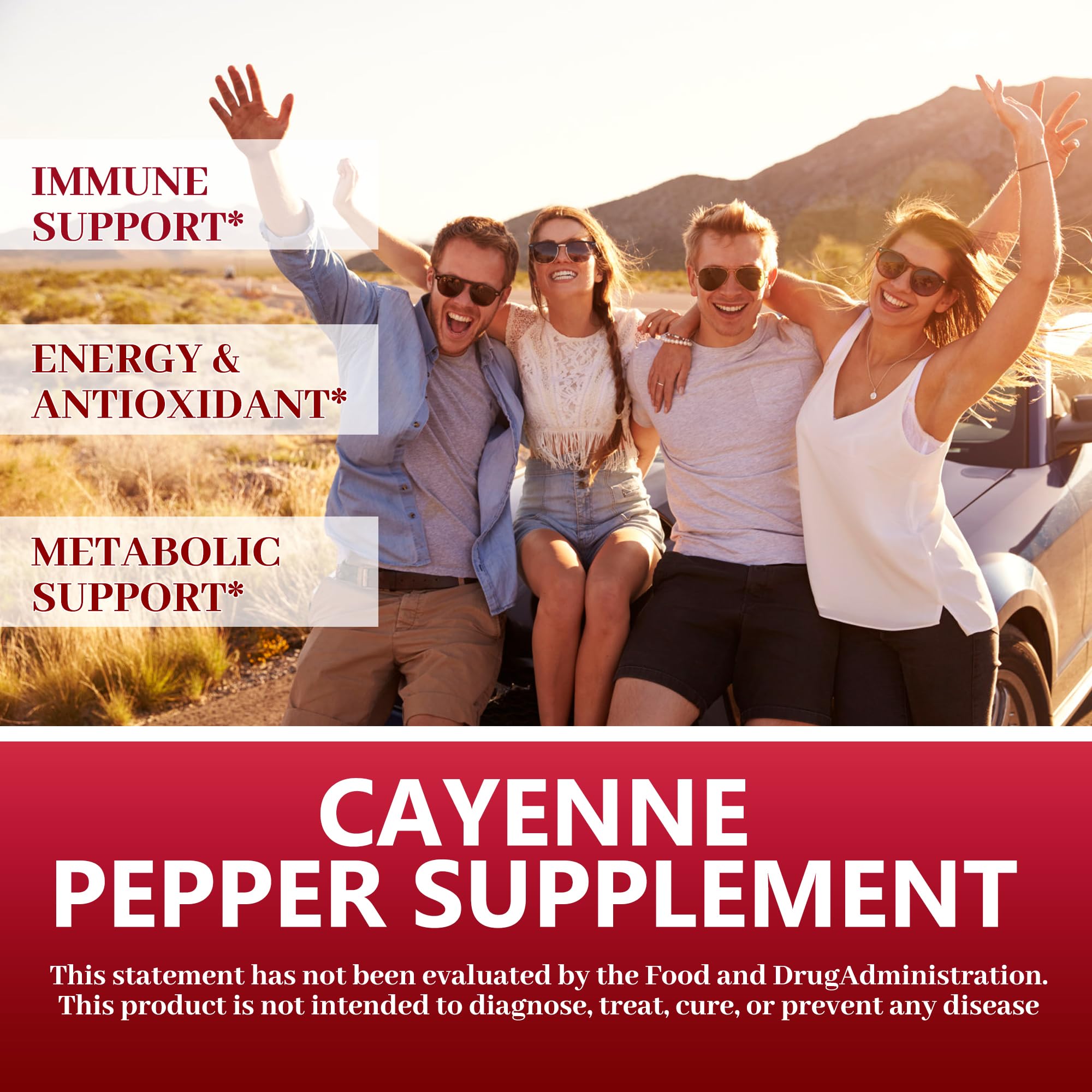 ONAISE Organic Cayenne Pepper Supplement in a kitchen setting
