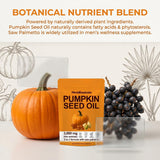 ONAISÉ Pumpkin Seed Oil & Saw Palmetto softgel in hand