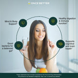 Once Better Ashwagandha Supplement with probiotics