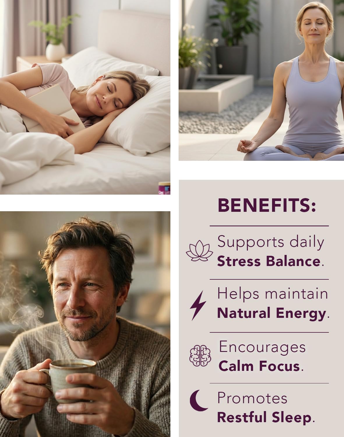 ONE 365 Adrenal Extracts Supplement capsules in a hand