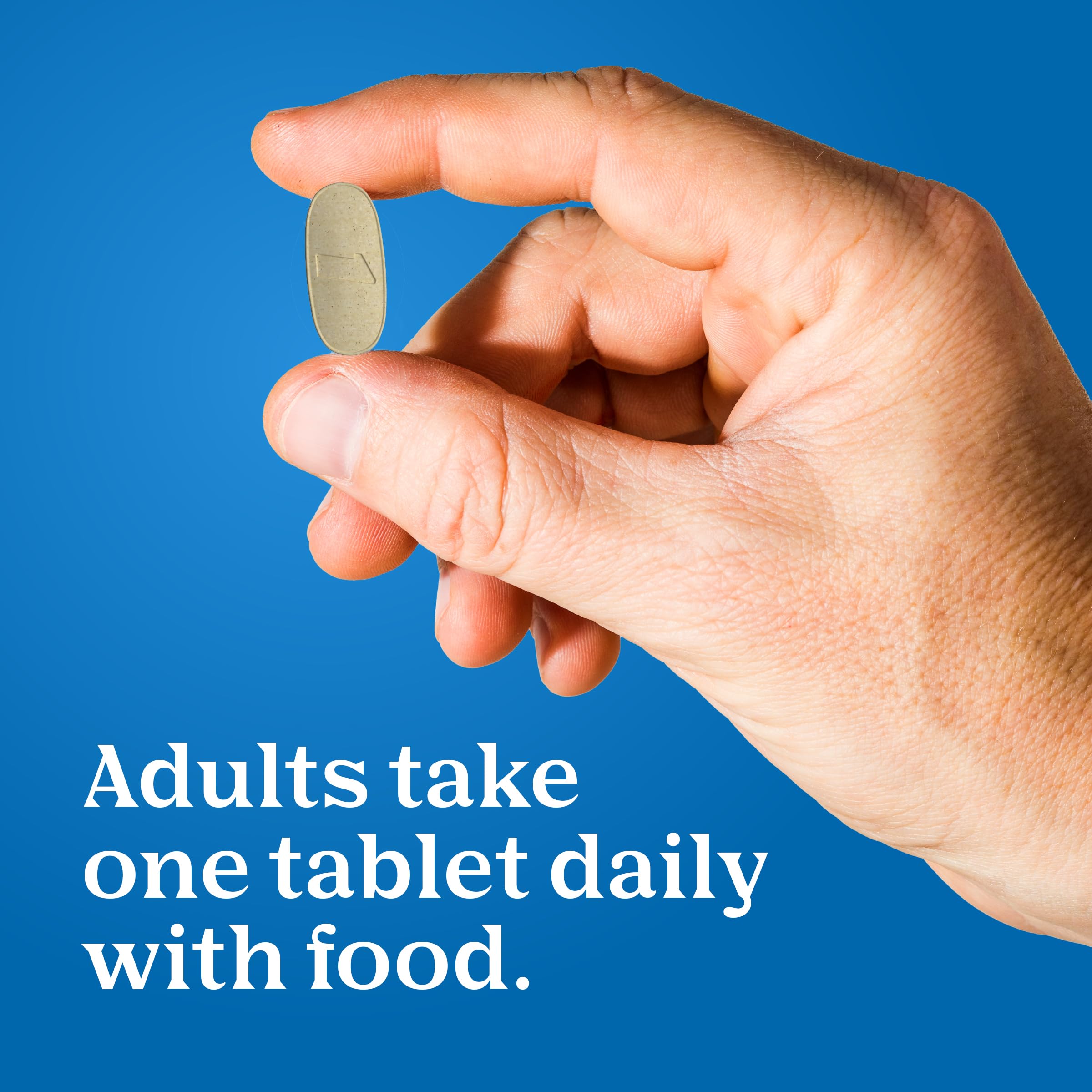 ONE A DAY Men's Multivitamin 289g on a wooden table