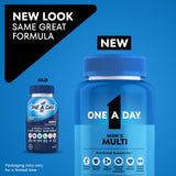 ONE A DAY Men's Multivitamin 289g side view showing tablet