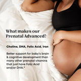 ONE A DAY Prenatal Advanced Multivitamin ingredients list on packaging
