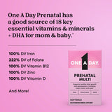 ONE A DAY Prenatal Multivitamin Softgels 200g packaging