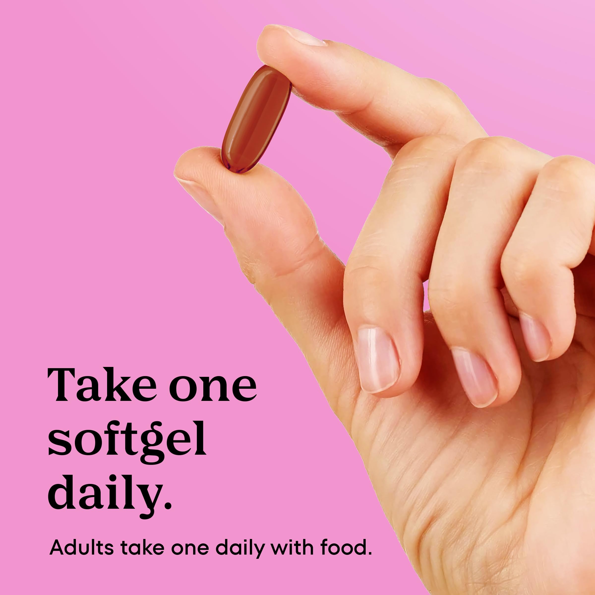 ONE A DAY Prenatal Multivitamin Softgels 200g with ingredients list