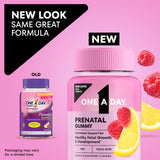 ONE A DAY Prenatal Vitamin Gummies packaging side view