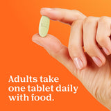 ONE A DAY Women's Multivitamin displayed with fruits