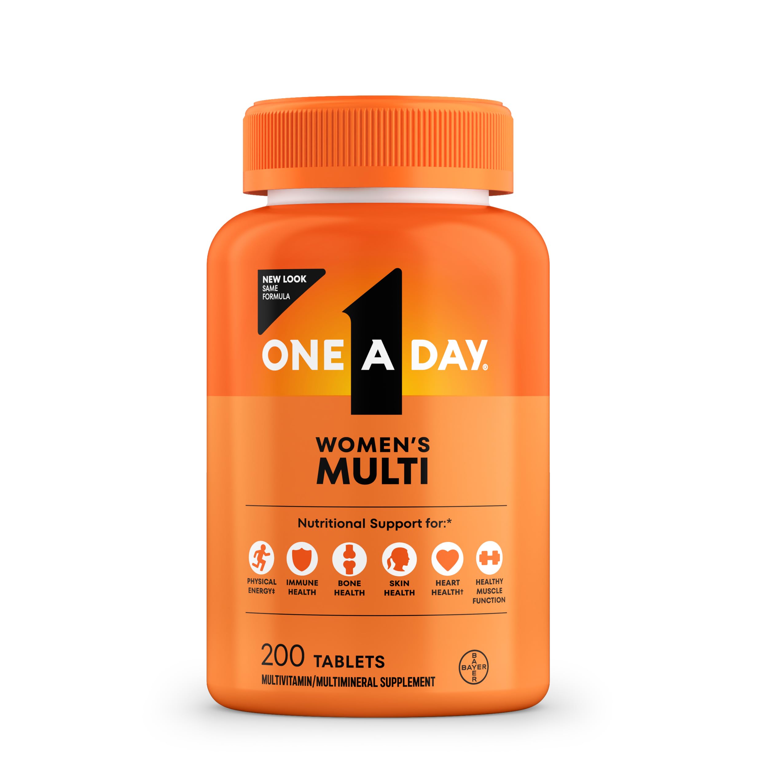 ONE A DAY Women's Multivitamin front view packaging