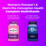 ONE A DAY Women's Prenatal softgels on a white background