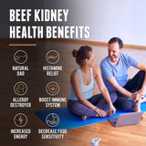 One Earth Health Beef Kidney Supplement packaging side view