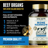 One Earth Health Bone Marrow Supplement 3000mg capsules on a table