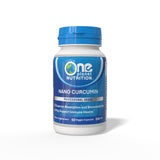 One Planet Nutrition Nano Curcumin Capsules 500mg front view