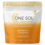One Sol Creatine & Leucine Blend 181g Sour Cherry front view