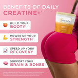 One Sol Creatine & Leucine Blend 181g Sour Cherry ingredients list