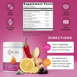 One Sol Women's Fat Burner Capsules bottle with label