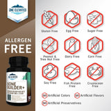 One support Calcium Supplement 1000MG on a wooden table