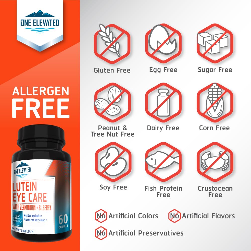 One support Lutein Complex Capsules lifestyle scene on a kitchen counter