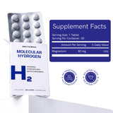 ONLY HUMAN Hydrogen Tablets on a kitchen counter