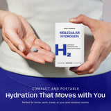 ONLY HUMAN Hydrogen Tablets side view packaging