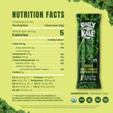 OnlyKale Organic Kale Powder nutritional information