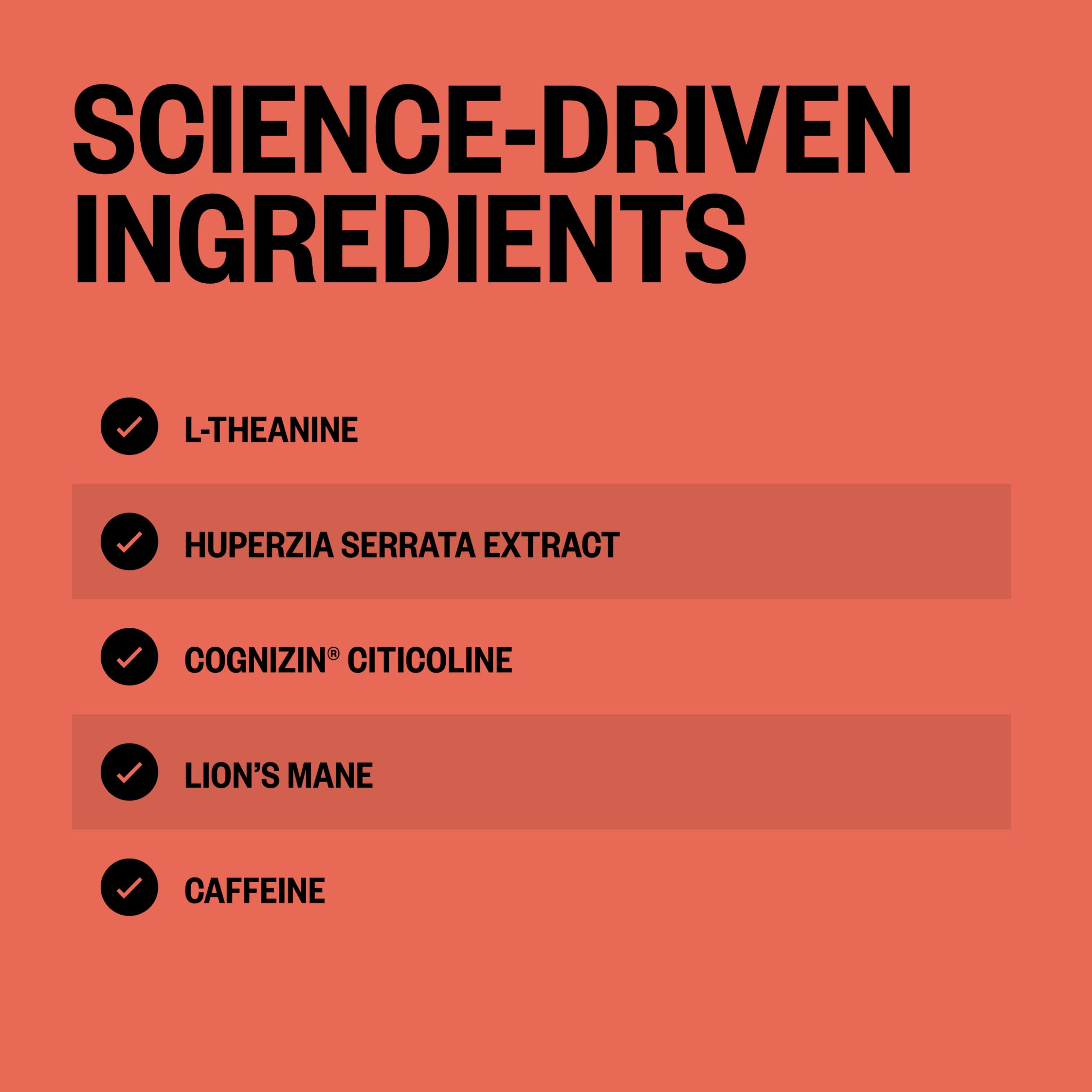 ONNIT Alpha BRAIN Focus Shot tropical flavour bottle