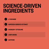 ONNIT Alpha BRAIN Focus Shot tropical flavour bottle
