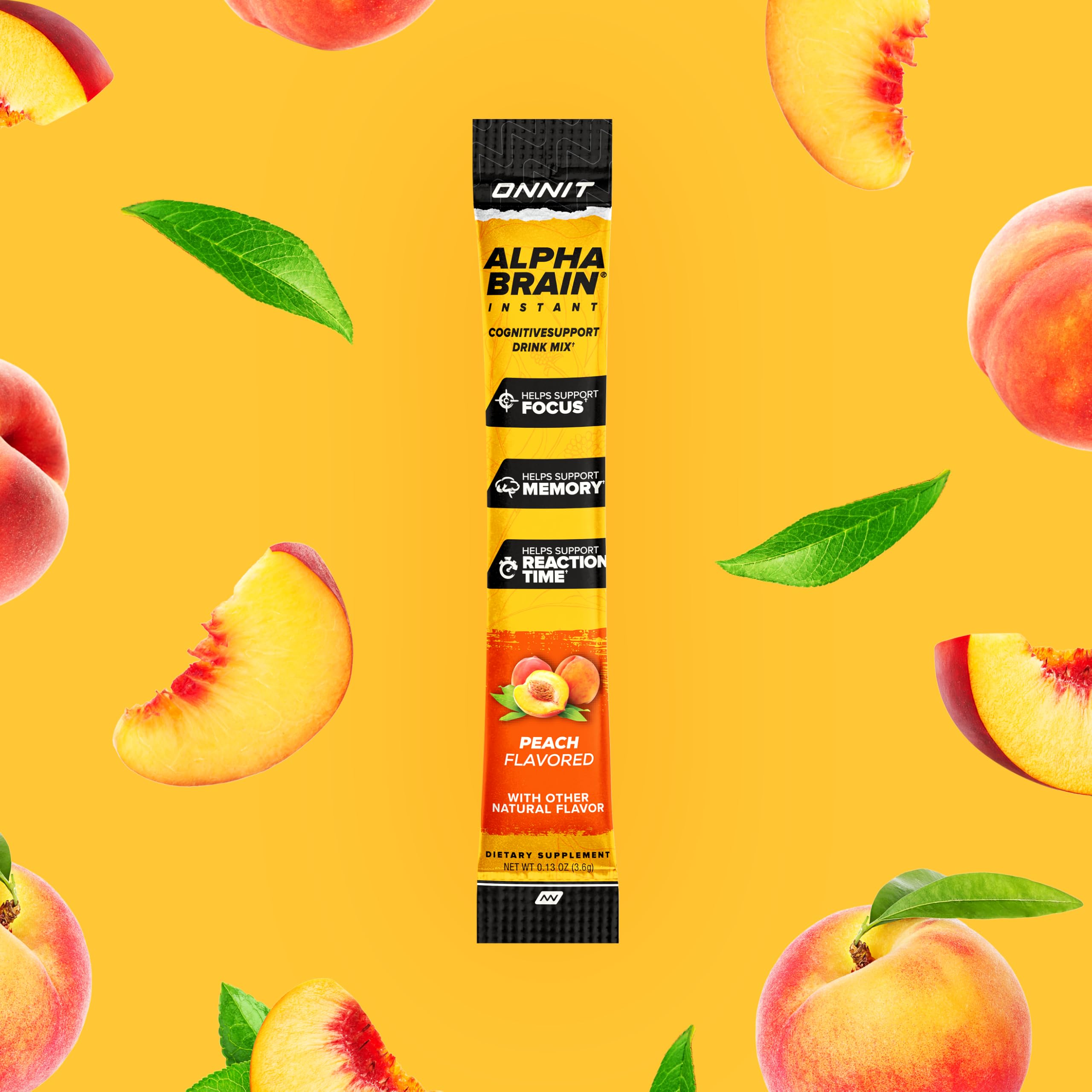 ONNIT Alpha BRAIN Instant Nootropic Drink Mix lifestyle scene