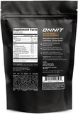 ONNIT Alpha Brain Neuro Gummies side view with nutritional information
