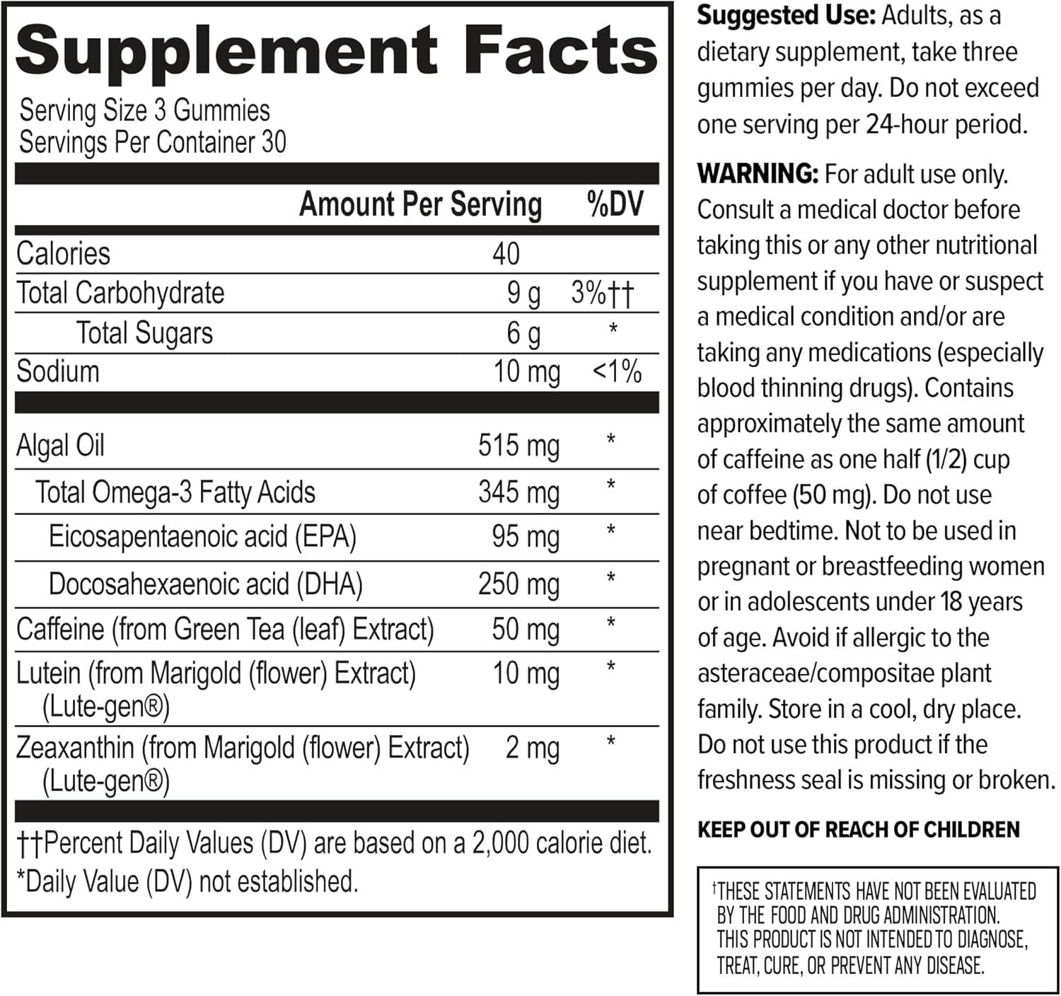 ONNIT Alpha Brain Neuro Gummies with a glass of water
