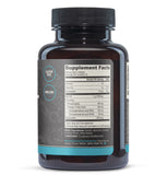 ONNIT Antarctic Krill Oil Softgels back view with ingredient listing