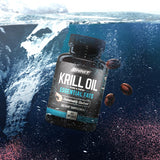 ONNIT Antarctic Krill Oil Softgels with Marine Stewardship Council certification