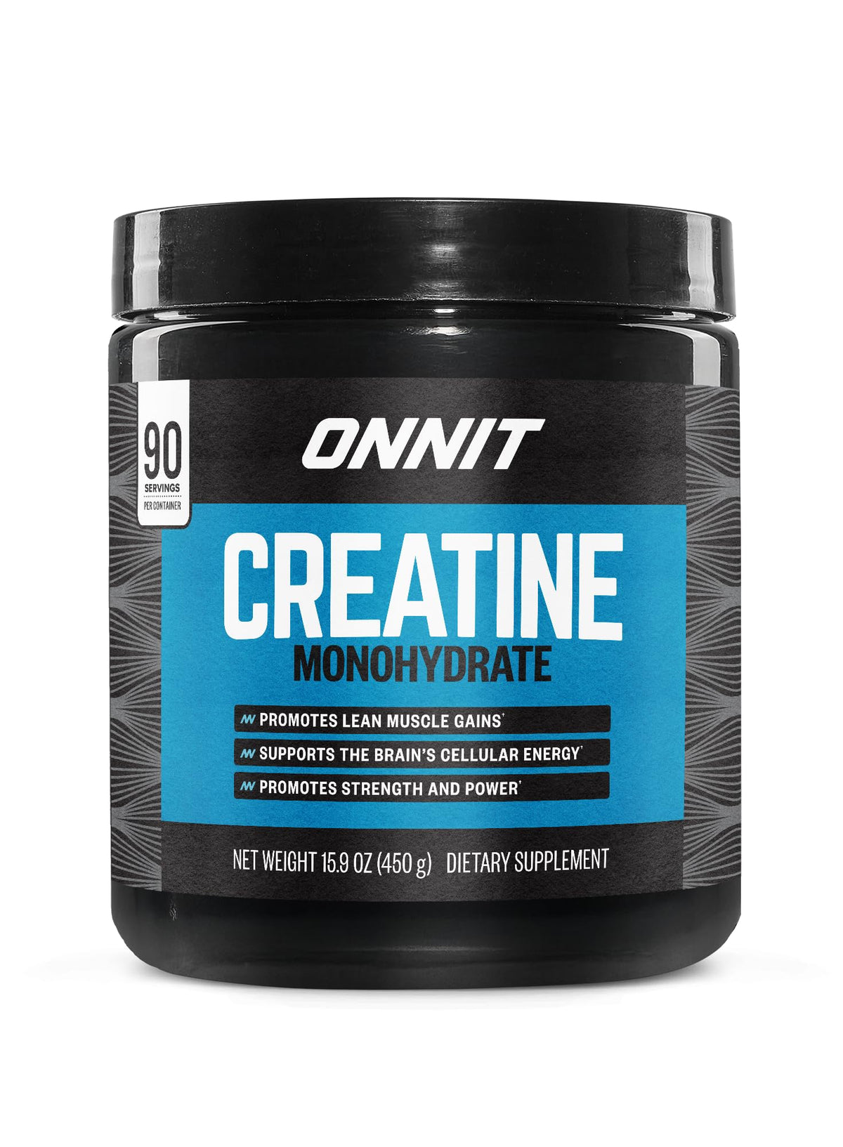 ONNIT Creatine Monohydrate 590g front view