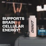 ONNIT Creatine Monohydrate 590g with measuring scoop