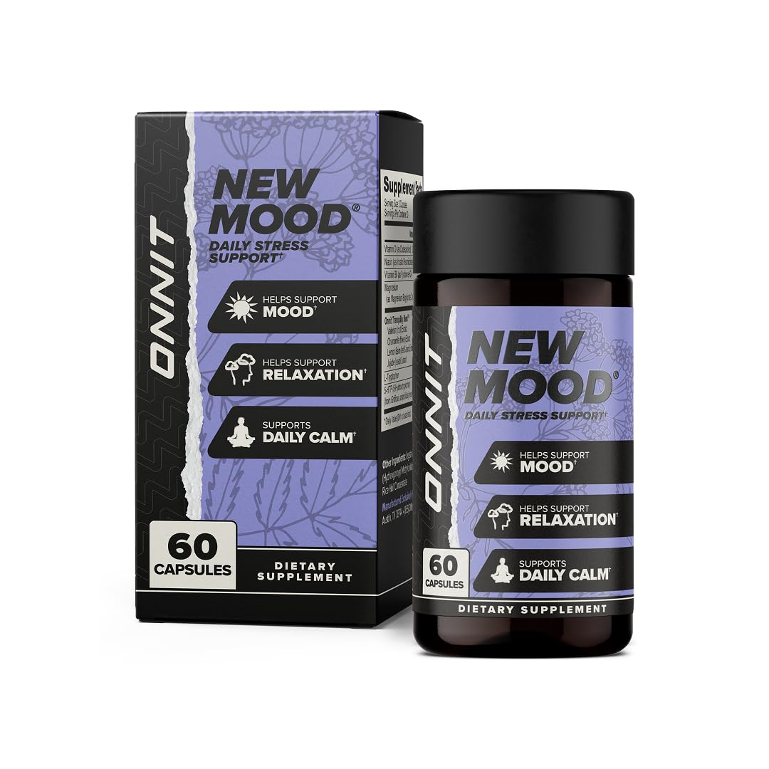 ONNIT New Mood Supplement 60 Count front view