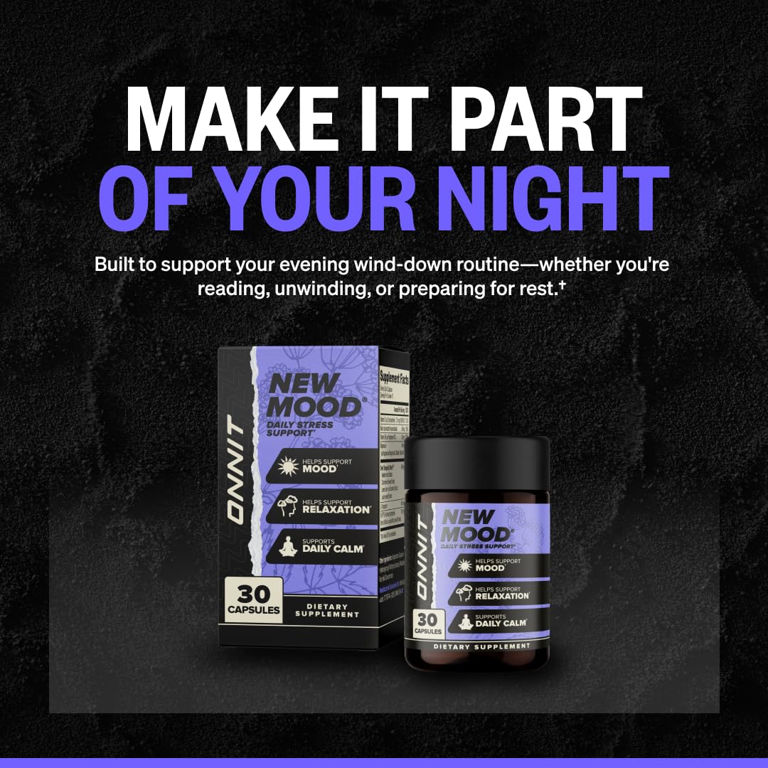 ONNIT New Mood Supplement back view